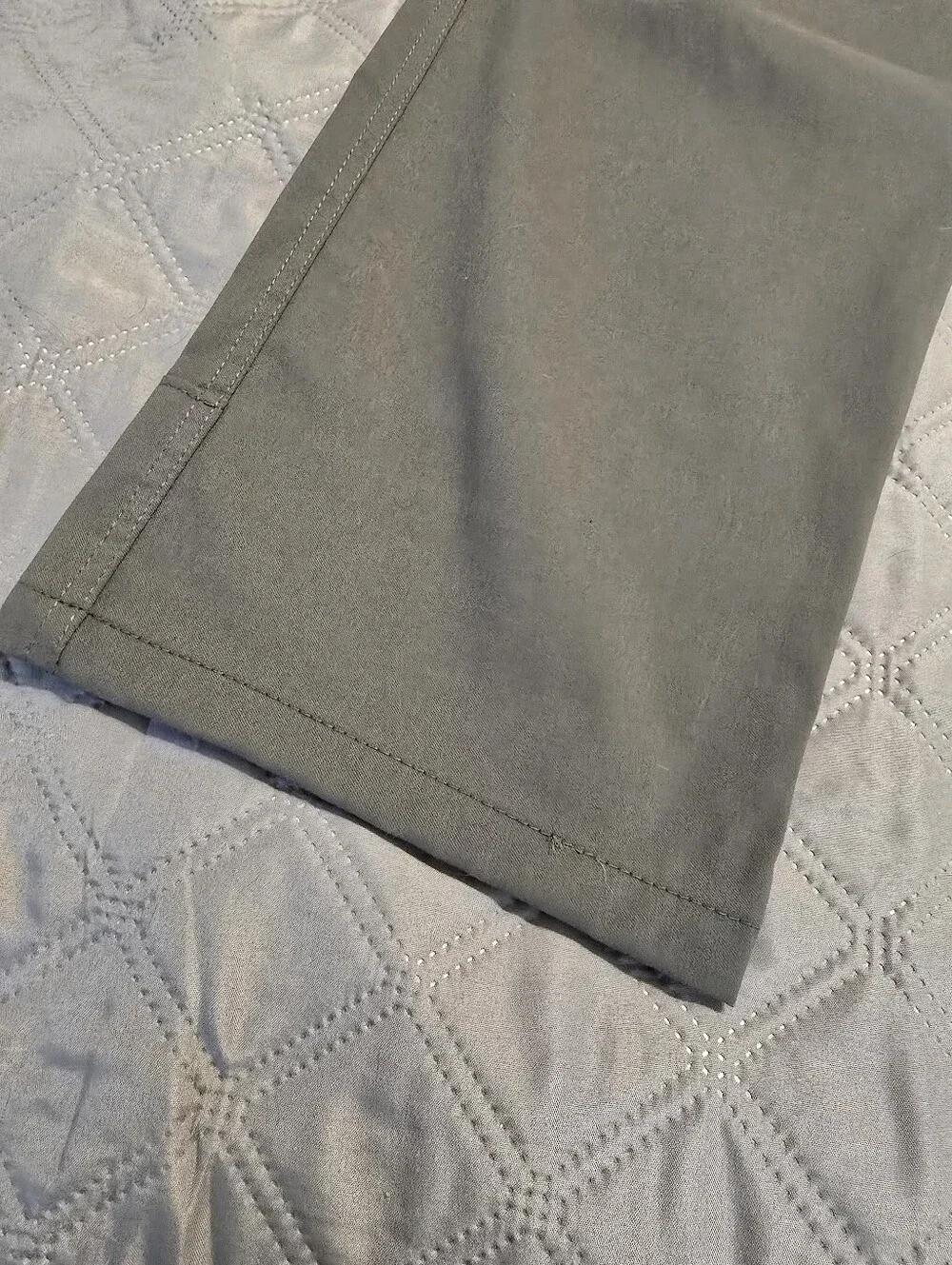 New Mens Wrangler All Terrain Gear Cliffside Utility Pants- Gray- 36x32